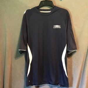 Size medium Umbro soccer jersey vintage navy